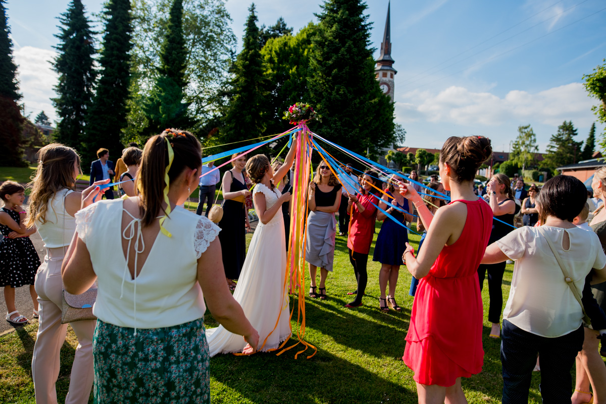 jeu du ruban mariage arras