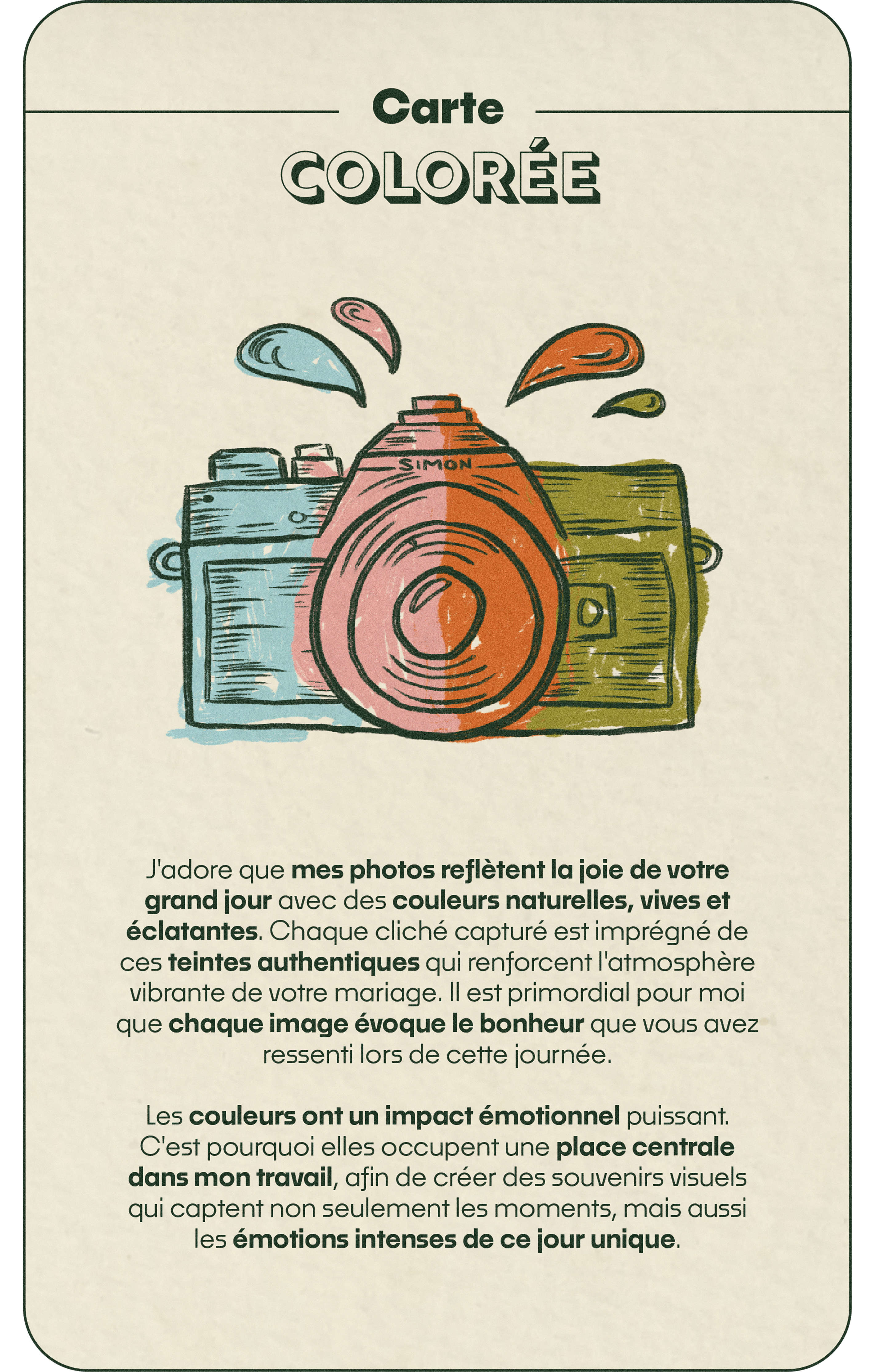 Simon Chevalier -Photographe mariage Coloré
